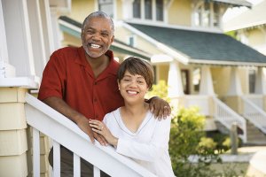 couple sitting on porch